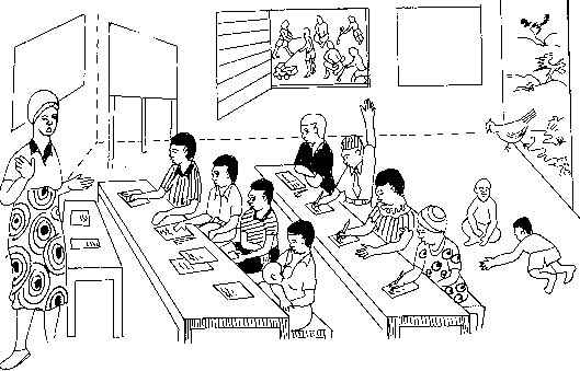 Illustrazione 6: La comunità in aula
