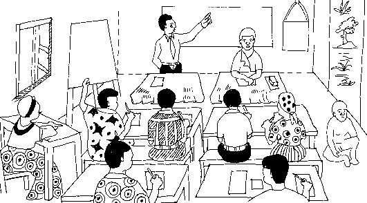 Illustrazione 7: La comunità in aula