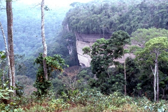 The Kwawu Escarpment