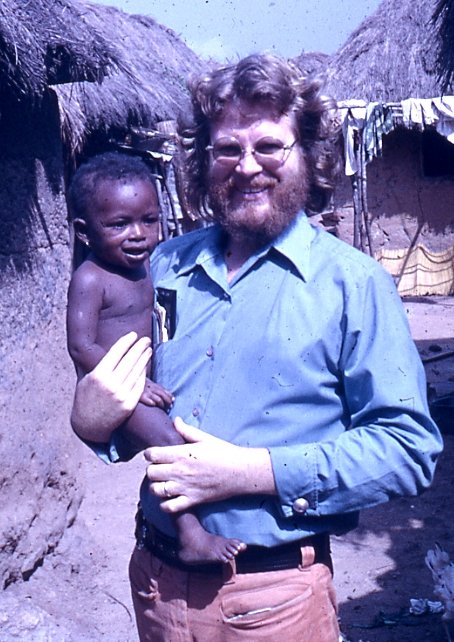 فيل بارتل مع أنيتا فولي عام 1974
