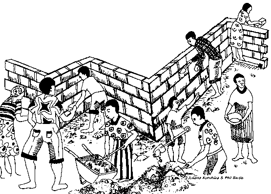 Illustration 7: Beobachtung von Bauarbeiten