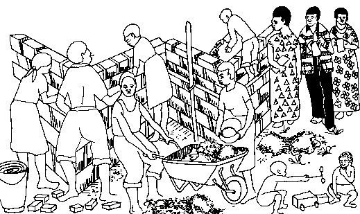 Il·lustració 9: Visita al lloc del projecte comunitari