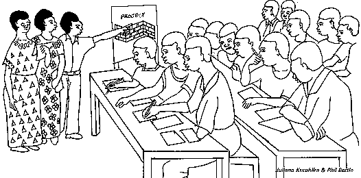 Illustration 10; Reporting to Community Executive
