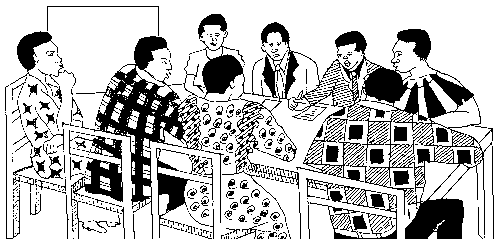 Illustration 4; Community Executive meeting