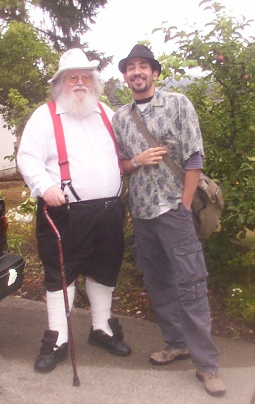 Phil Bartle with Roberto Cancel, 2007