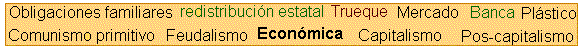 La dimensión económica