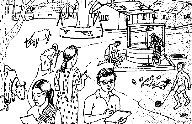 Illustration 2: Assessing the Community Situation; Making a Map